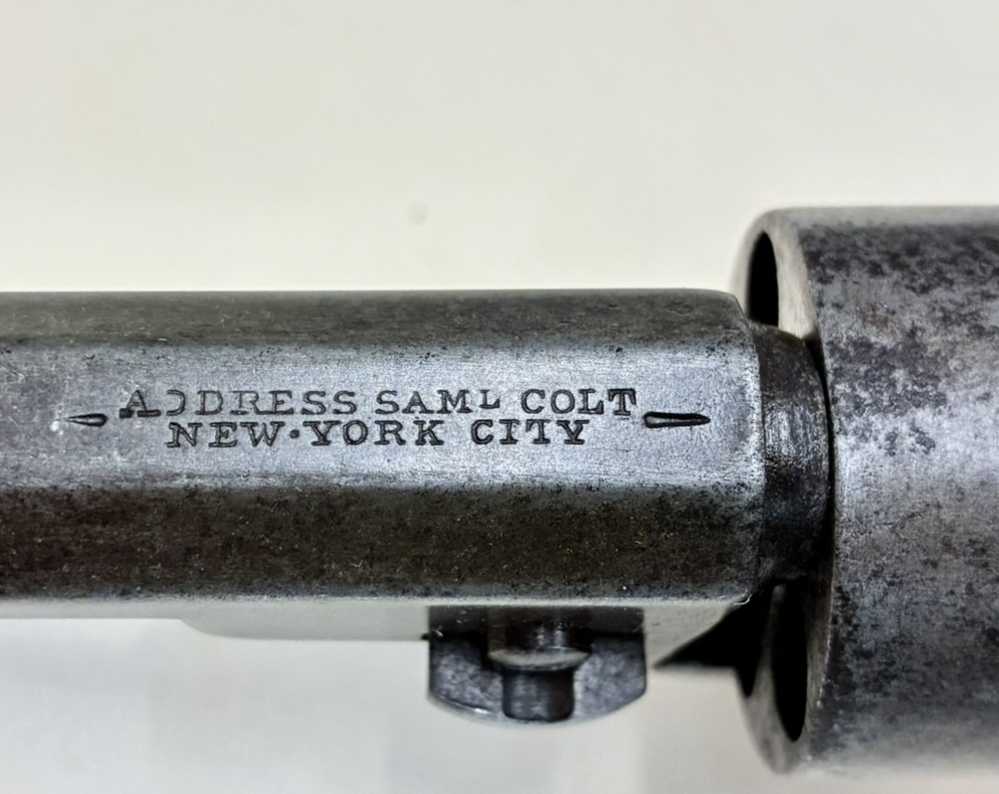 COLT 1848 BABY DRAGOON, 10567 Matching, Silver, VG-Exc-img-2