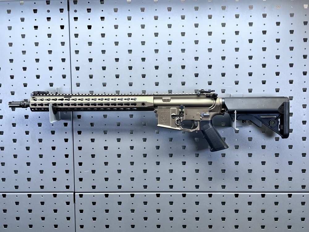 RARE KNIGHTS ARMAMENT SR-15 MOD2 BURNT BRONZE .223REM/556NATO, NO CC FEES -img-2