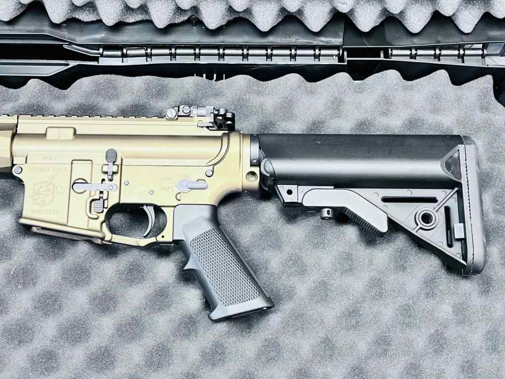 RARE KNIGHTS ARMAMENT SR-15 MOD2 BURNT BRONZE .223REM/556NATO, NO CC FEES -img-31