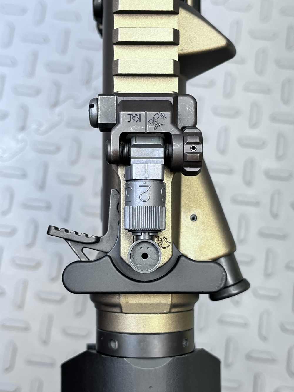 RARE KNIGHTS ARMAMENT SR-15 MOD2 BURNT BRONZE .223REM/556NATO, NO CC FEES -img-22