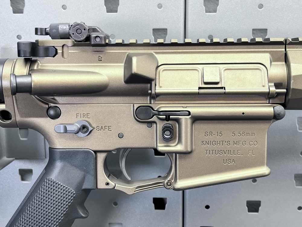 RARE KNIGHTS ARMAMENT SR-15 MOD2 BURNT BRONZE .223REM/556NATO, NO CC FEES -img-15