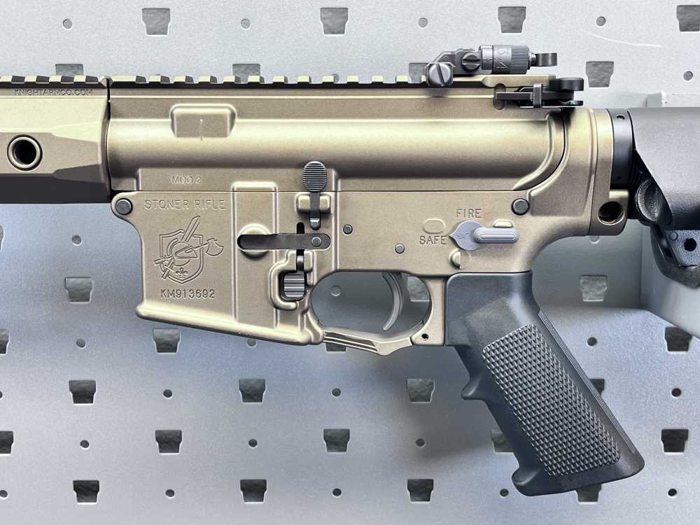 RARE KNIGHTS ARMAMENT SR-15 MOD2 BURNT BRONZE .223REM/556NATO, NO CC FEES -img-6