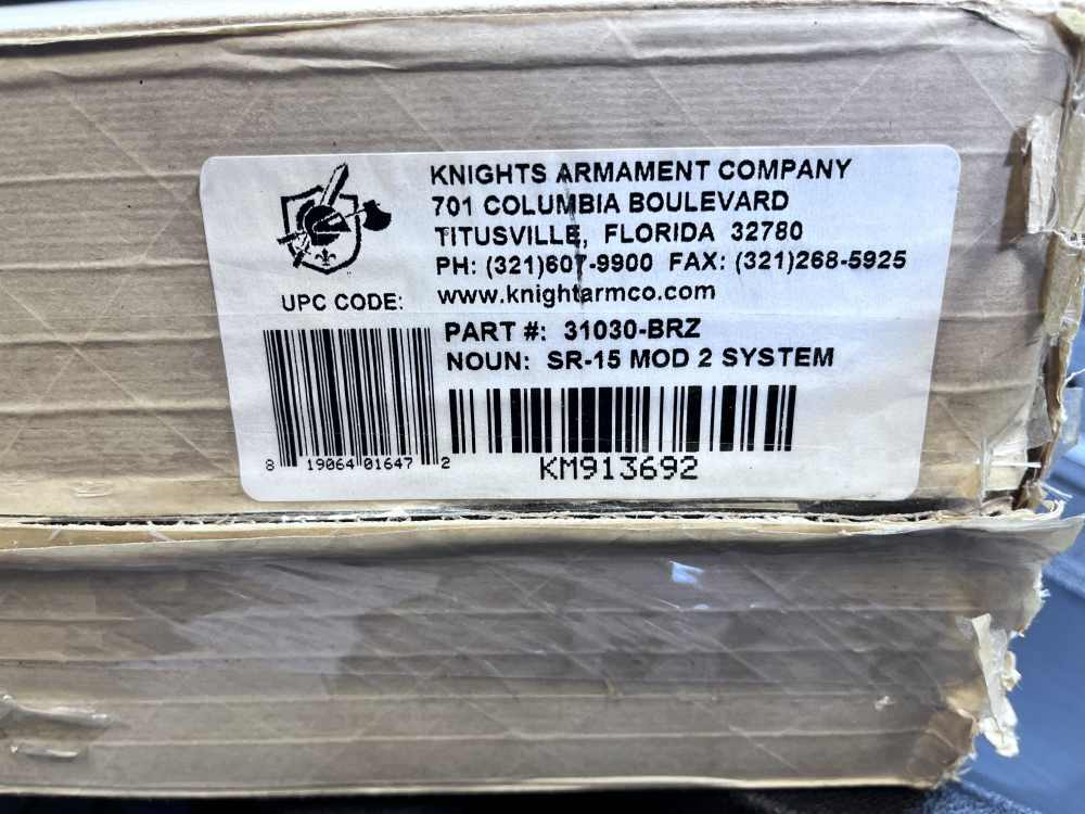 RARE KNIGHTS ARMAMENT SR-15 MOD2 BURNT BRONZE .223REM/556NATO, NO CC FEES -img-37