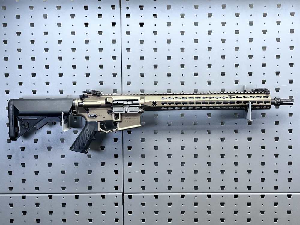 RARE KNIGHTS ARMAMENT SR-15 MOD2 BURNT BRONZE .223REM/556NATO, NO CC FEES -img-10