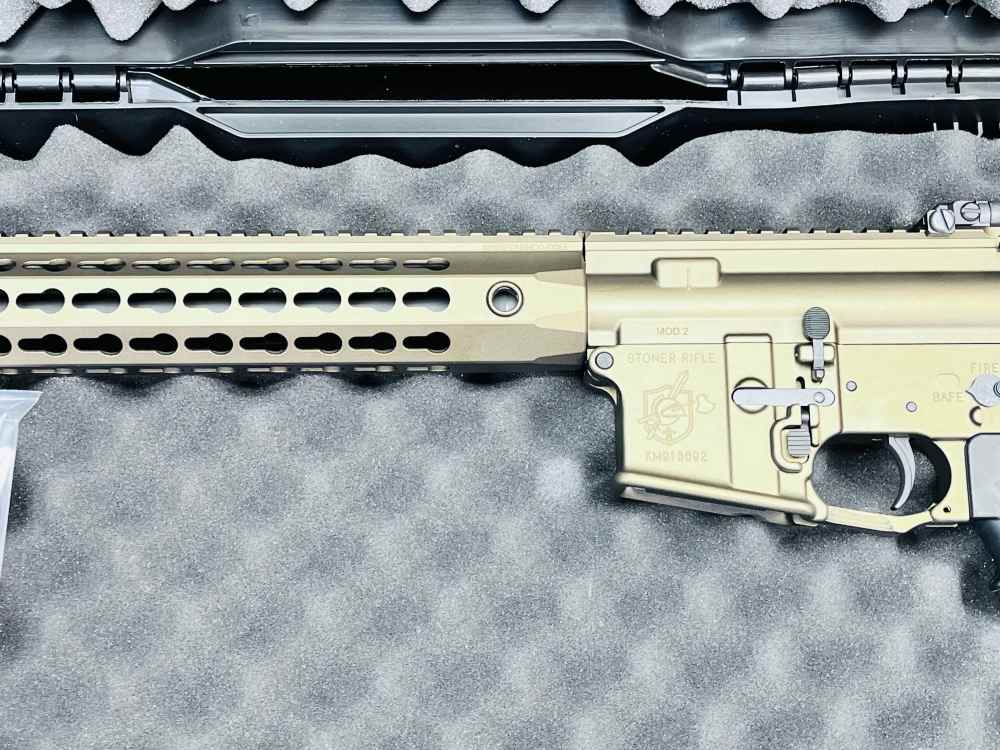 RARE KNIGHTS ARMAMENT SR-15 MOD2 BURNT BRONZE .223REM/556NATO, NO CC FEES -img-32
