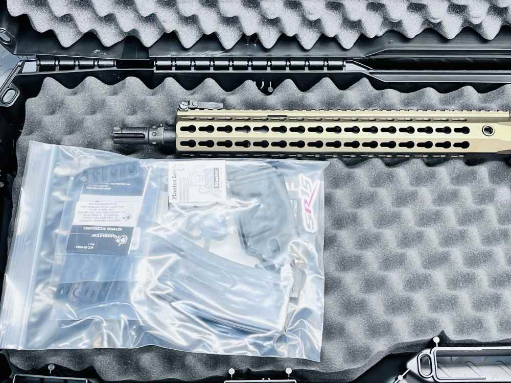 RARE KNIGHTS ARMAMENT SR-15 MOD2 BURNT BRONZE .223REM/556NATO, NO CC FEES -img-33