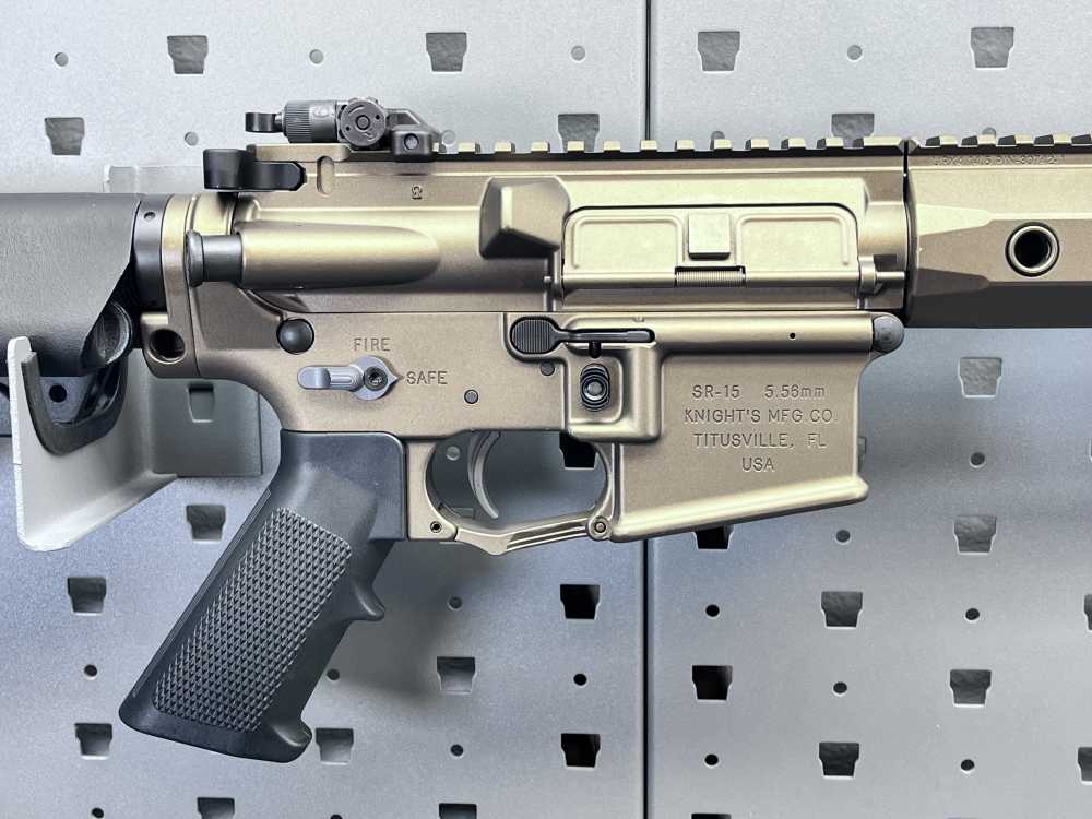 RARE KNIGHTS ARMAMENT SR-15 MOD2 BURNT BRONZE .223REM/556NATO, NO CC FEES -img-14
