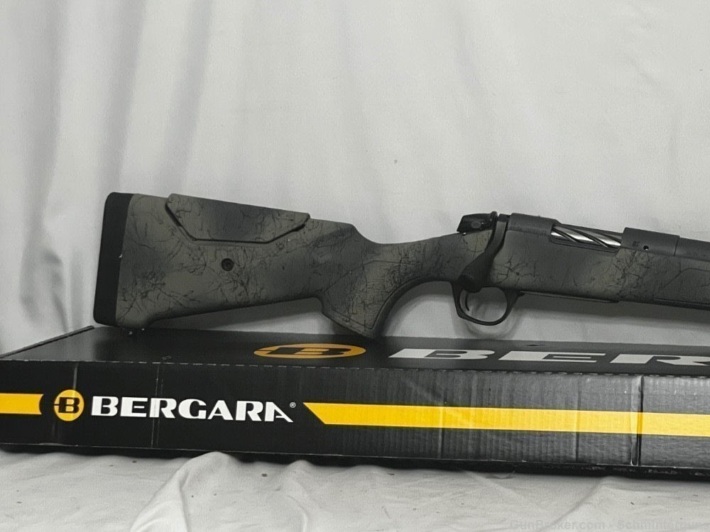 Bergara B-14 Sierra Wilderness 22-250 fluted w brake 20" camo Free Ship NEW-img-1