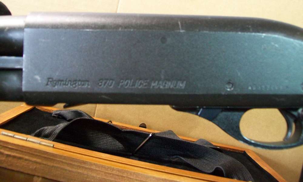 POLICE TRADE-INS REMINGTON 870 POLICE MAGNUM PUMP SHOTGUN -img-2