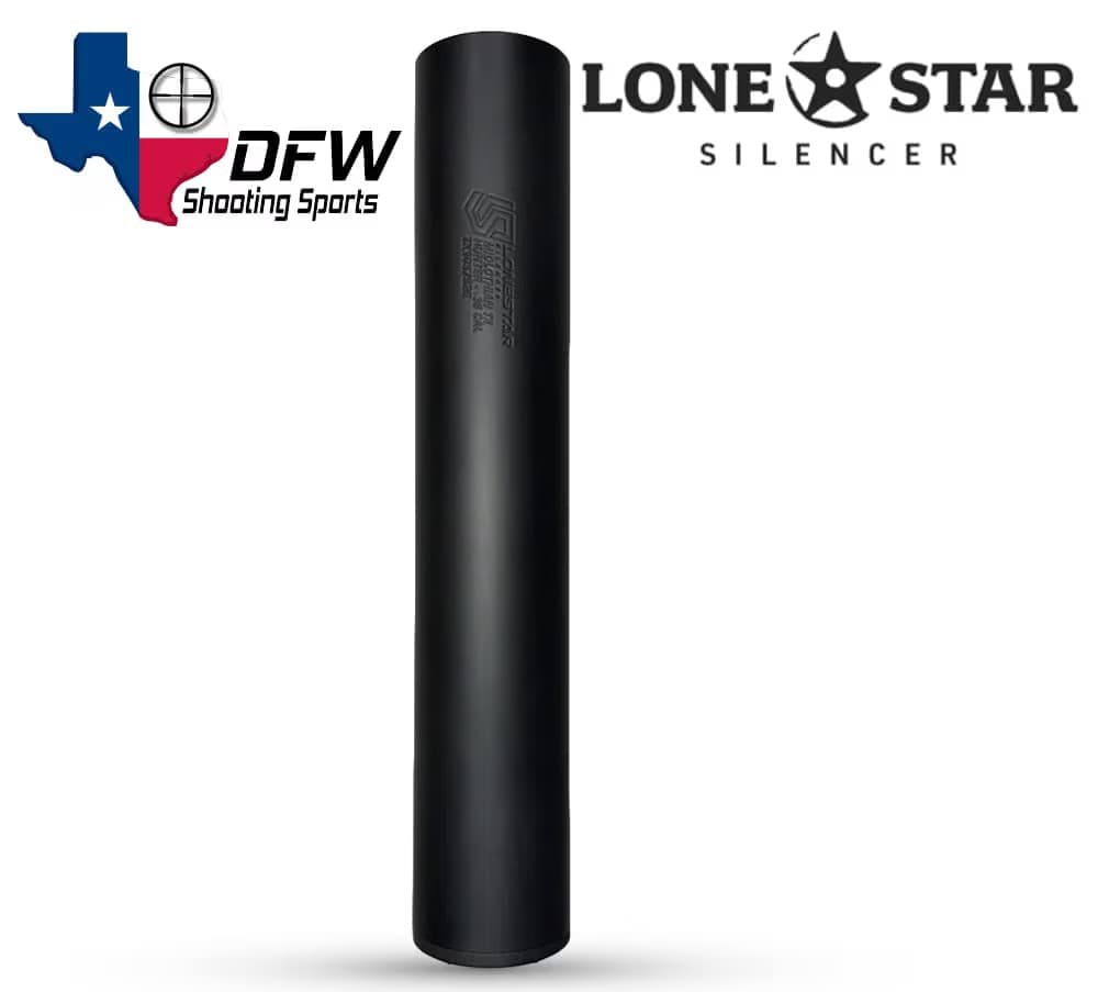  LONE STAR SILENCER HUNTER .36 CAL STAINLESS STEEL SILENCER NEW-IN-BOX!-img-0