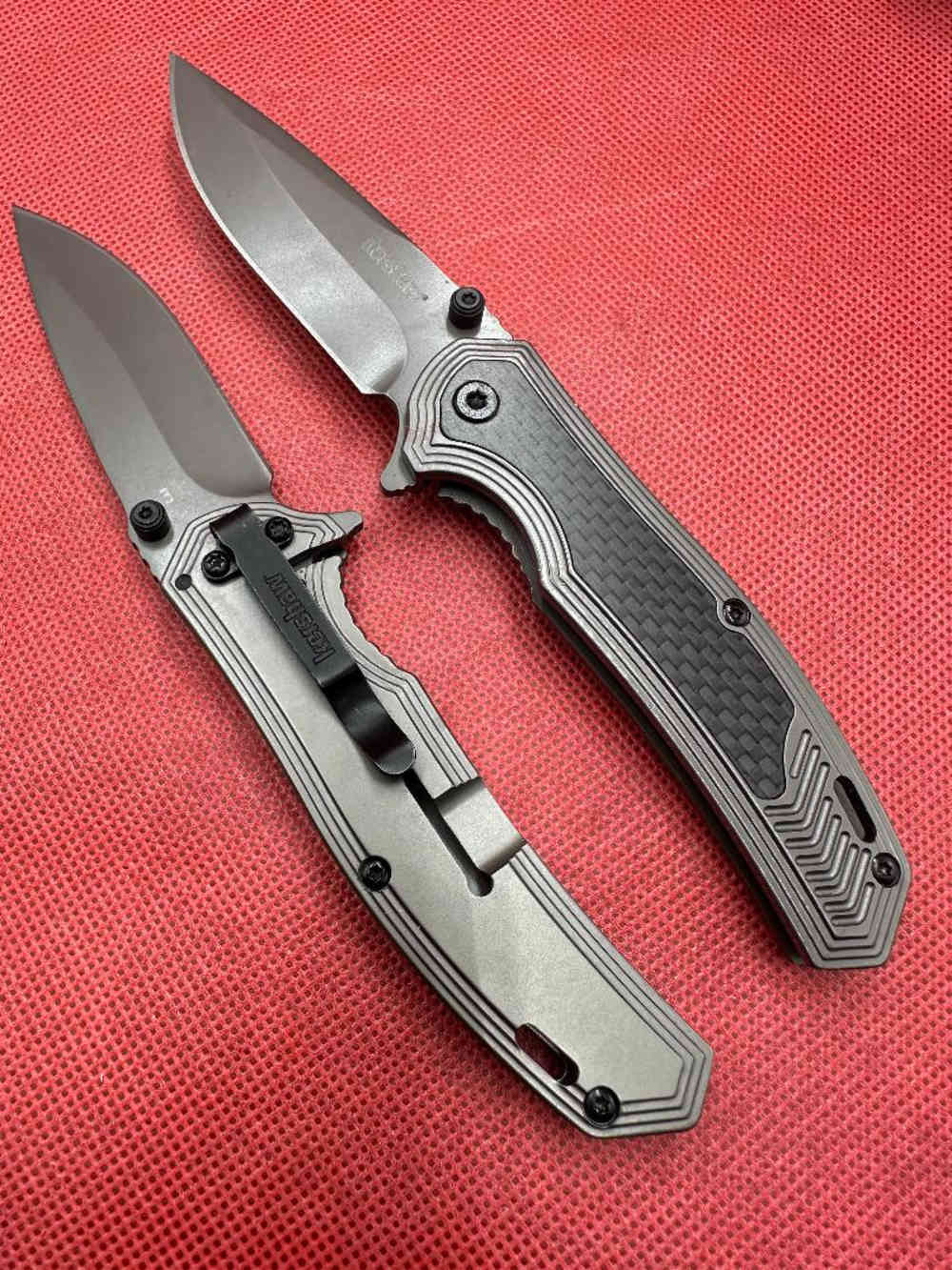 Pair Kershaw 8310 Fringe Pocket Knives-img-0