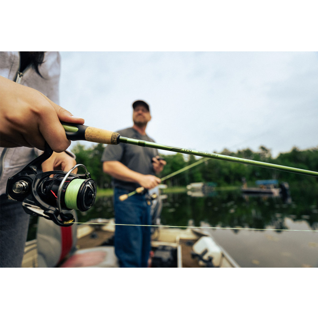 TEMPLE FORK OUTFITTERS Trout Panfish II 7ft UL 1pc Spinning Rod TPS2 701-1-img-3