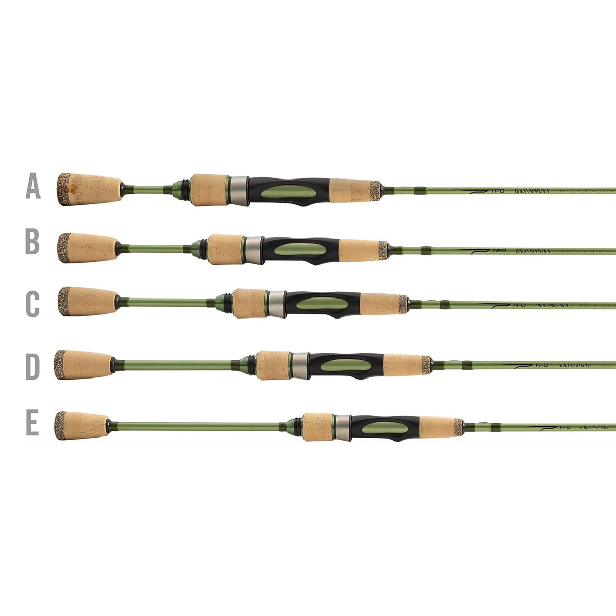 TEMPLE FORK OUTFITTERS Trout Panfish II 7ft UL 1pc Spinning Rod TPS2 701-1-img-2