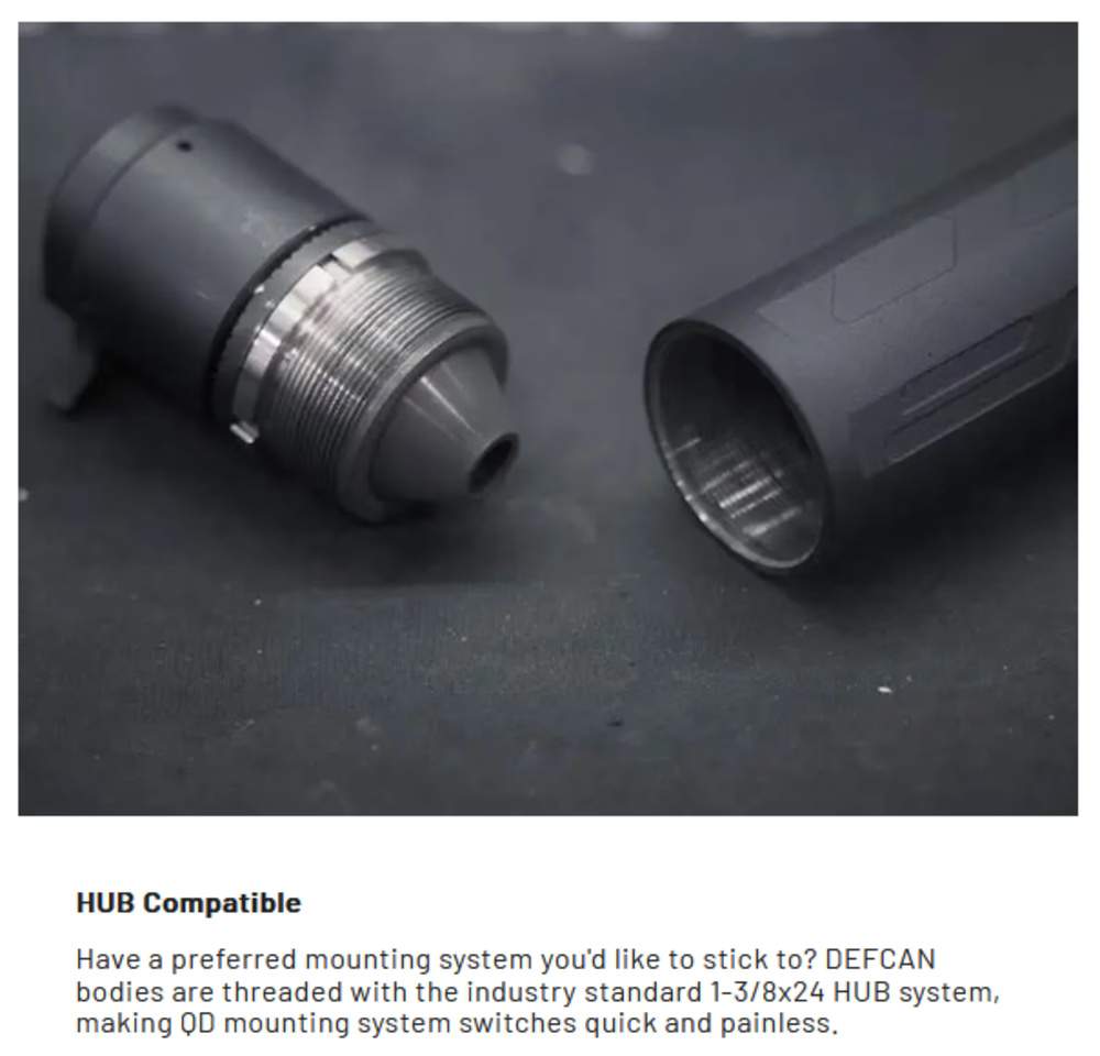  CMMG DEFCAN 3, 7.62MM/.308 WIN INCONEL SILENCER NEW-IN-BOX!-img-8