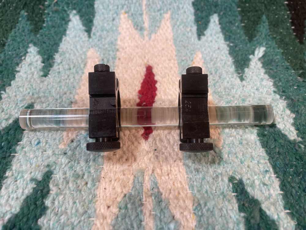 Vintage Sako 1” (25.4mm) scope rings w/ Thumb screw- Medium-Finland-img-3