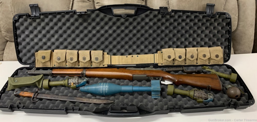 Springfield M1 Garand 30-06 with Extras-img-0