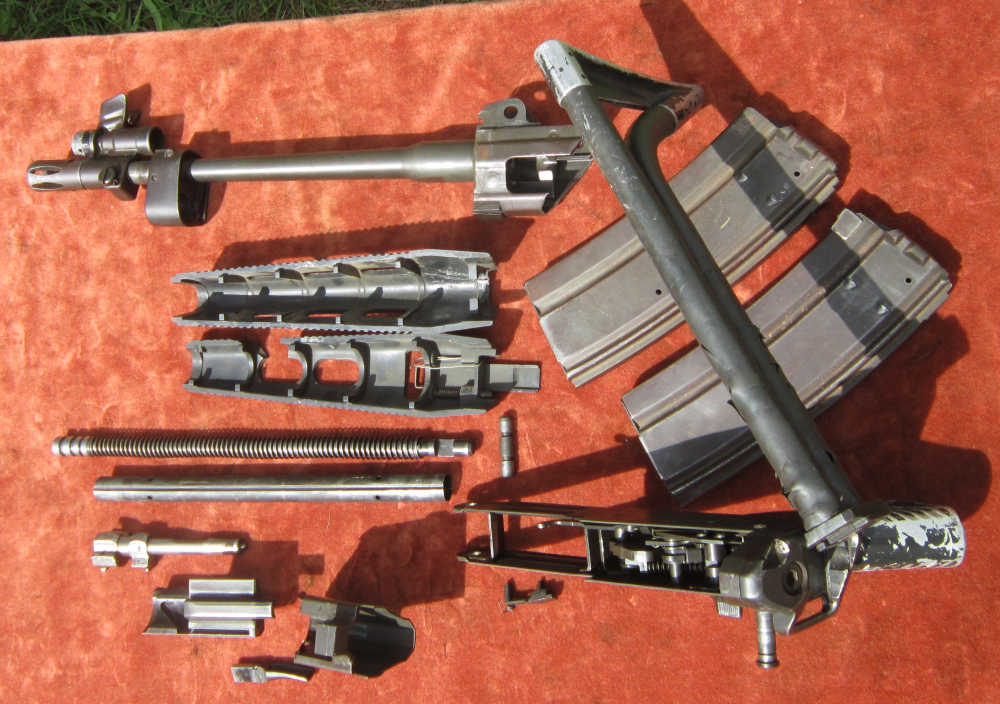 SIG 543 Parts Kit w/2 MAGs,3rdBurst,Repairbl Fore,'70s AR/AK/Galil competor-img-9