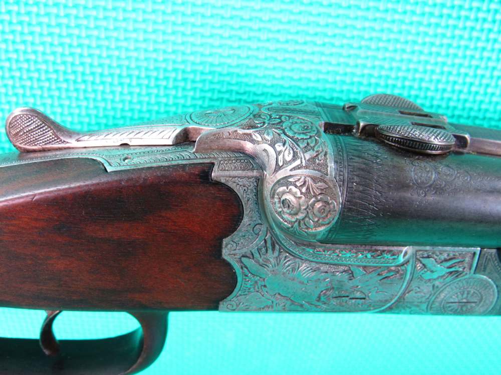 German Krupp Stahl Drilling Combination Gun 16 Gauge Shotgun 7x57mm Rifle-img-7