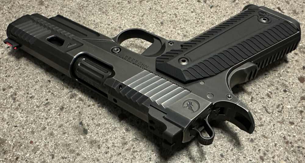 Nighthawk Custom 1911 Agent 2 Commander 4.25" 45ACP Recon IOS Smoked Nit-img-8