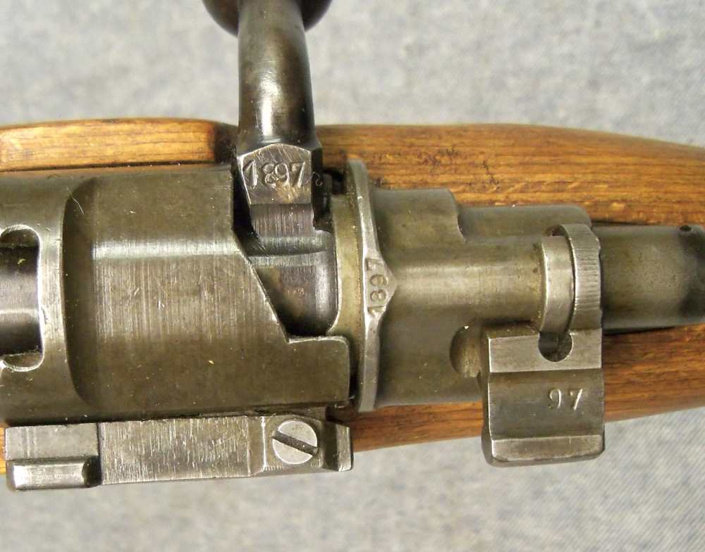 WWII GERMAN K98 BCD 4 MAUSER VERY GOOD NON IMPORT MATCH GUSTLOFF WERKE -img-24