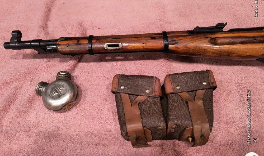 Rare 1947 Russian M44 * Non Counter - Bored * Oiler & Pouch * C&R-img-5