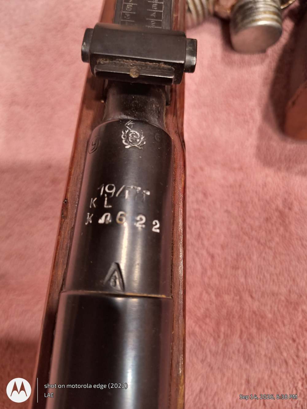 Rare 1947 Russian M44 * Non Counter - Bored * Oiler & Pouch * C&R-img-2