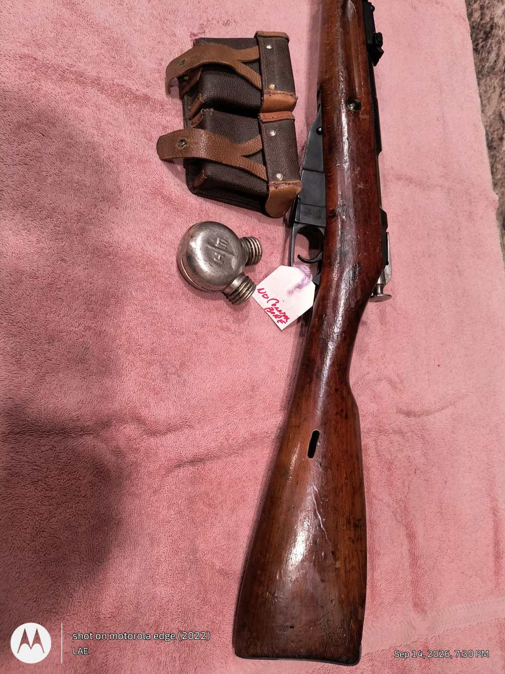 Polish 1952 Mosin Nagant M44 * Pouch & Oiler * C&R-img-6