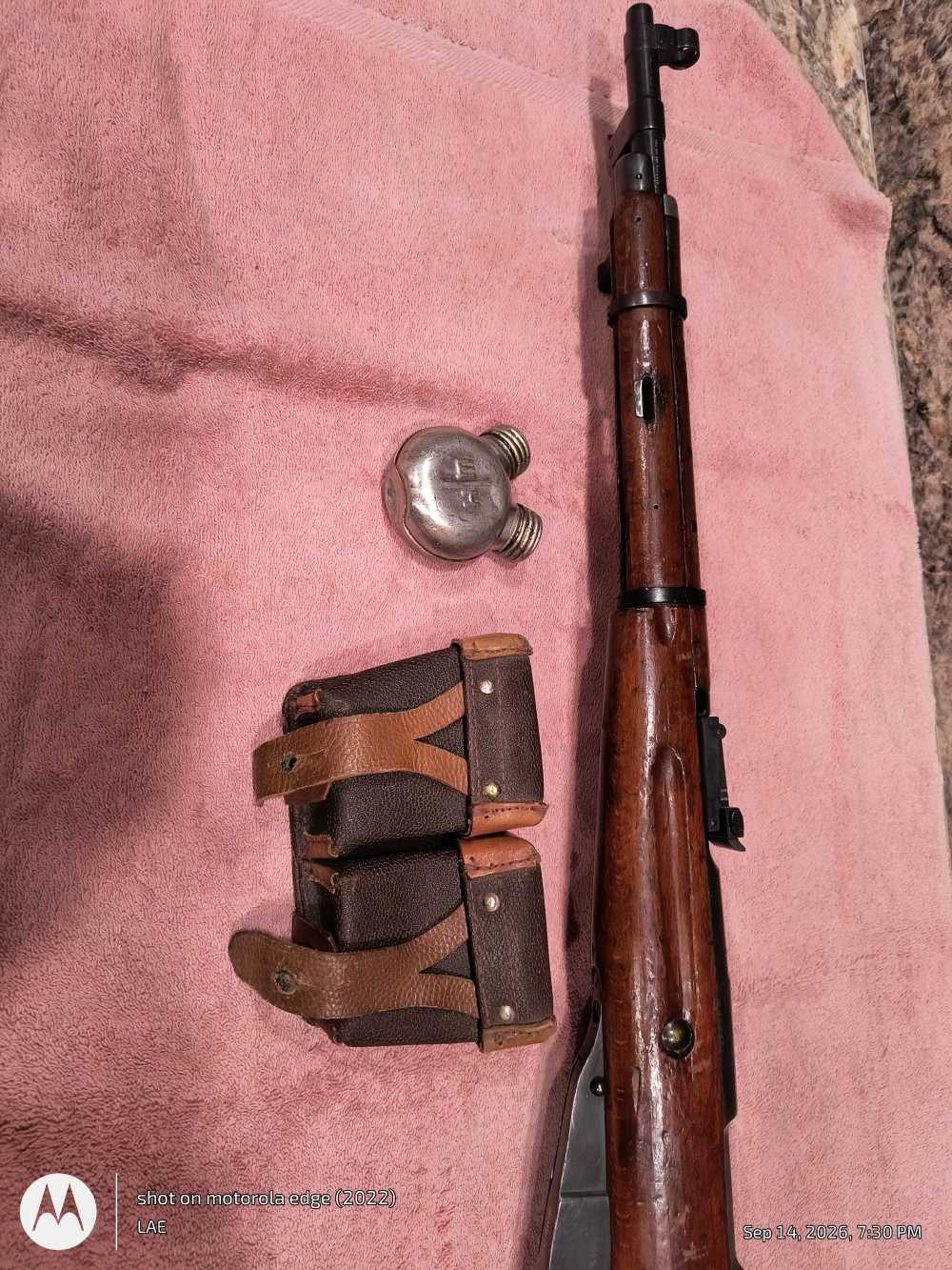 Polish 1952 Mosin Nagant M44 * Pouch & Oiler * C&R-img-4