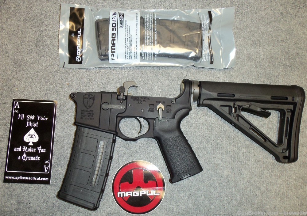 Spikes Tactical Spider, Punisher, Spartan, or Gadsden  Magpul AR15 lower-img-32