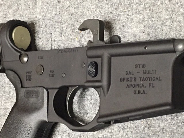 Spikes Tactical Spider, Punisher, Spartan, or Gadsden  Magpul AR15 lower-img-14