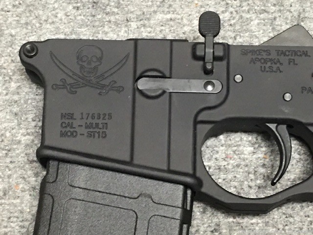 Spikes Tactical Spider, Punisher, Spartan, or Gadsden  Magpul AR15 lower-img-19