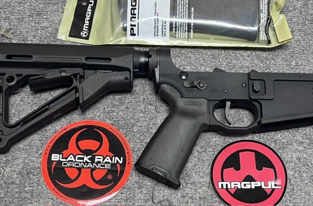 Black Rain Ord Fallout 15 Magpul / RISE Upgraded AR15 Billet complete lower-img-1