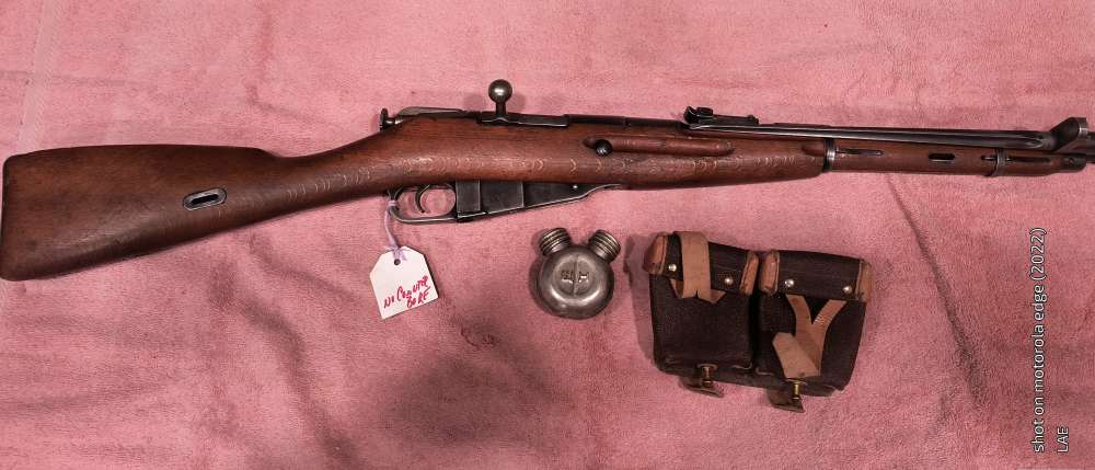 Hungarian 1953 Mosin Nagant M44 * Pouch & Oiler * C&R-img-0