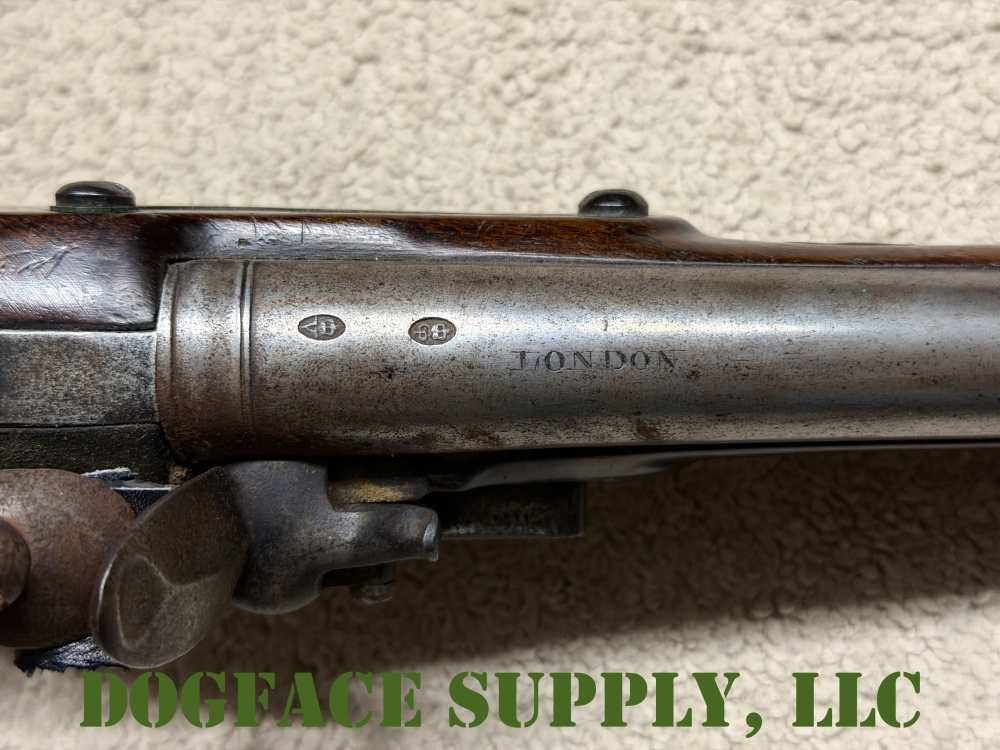 Antique Henry Nock London 9" Flintlock Officer or Traveler Pistol – 1790s?-img-8