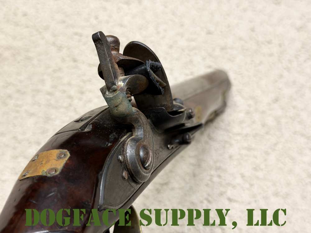 Antique Henry Nock London 9" Flintlock Officer or Traveler Pistol – 1790s?-img-14