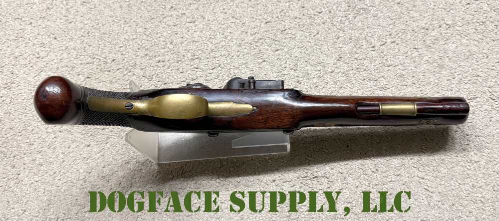 Antique Henry Nock London 9" Flintlock Officer or Traveler Pistol – 1790s?-img-5