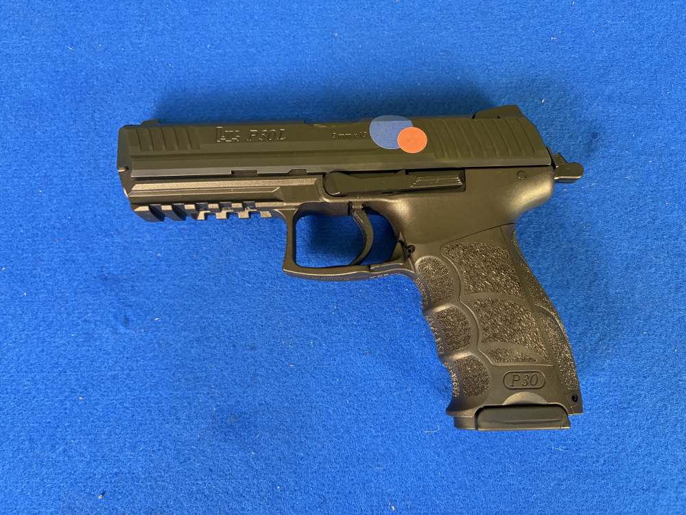 Heckler & Koch H&K P30L 9mm 4" barrel Pistol Decocker 2X 17Rd Mags-img-5
