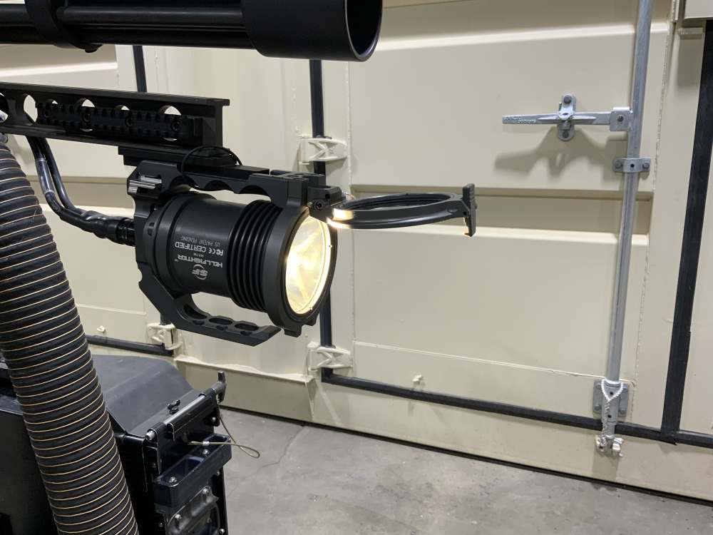NO LAW LETTER M134 COMPLETE SET UP WITH AMMO-img-3