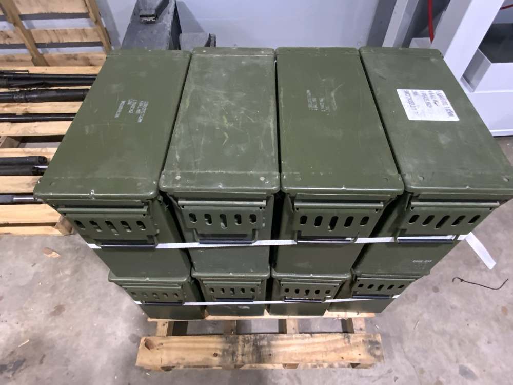 NO LAW LETTER M134 COMPLETE SET UP WITH AMMO-img-55