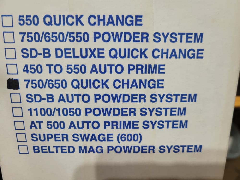 Dillon Precision XL750/650 Quick Change Kit, NIB-img-4