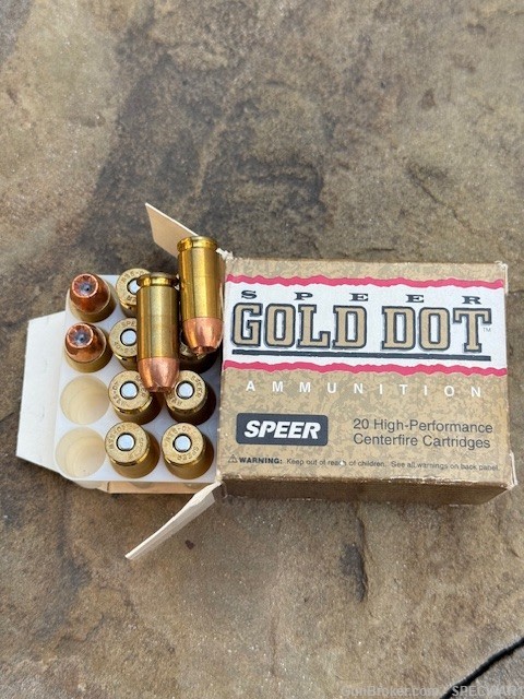 SPEER GOLD DOT 40 S&W 155GR.GDHP 20RDS-img-2