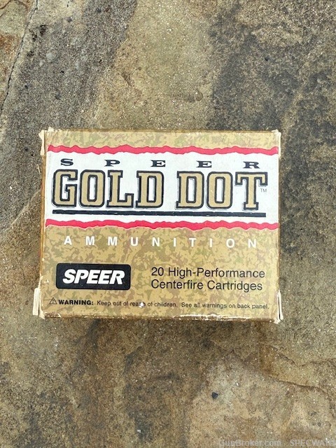 SPEER GOLD DOT 40 S&W 155GR.GDHP 20RDS-img-0