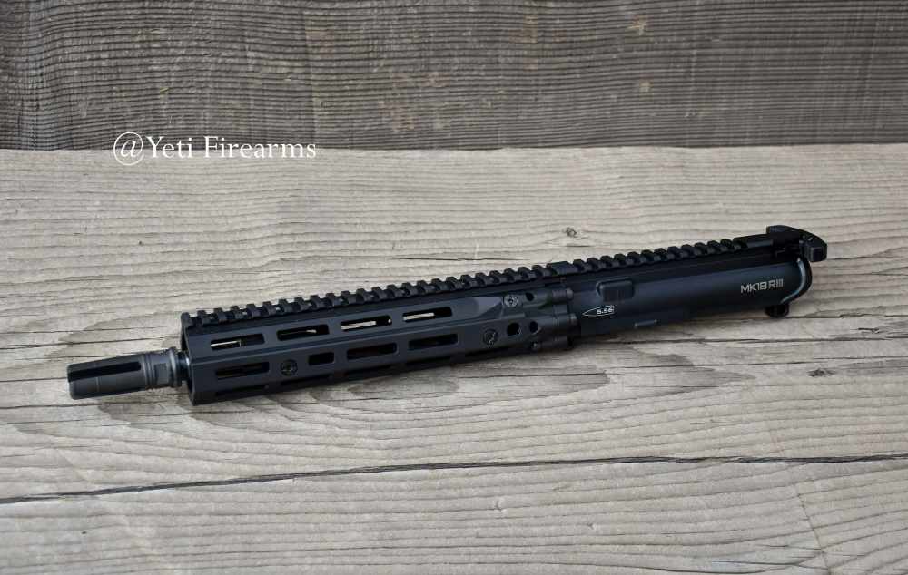 Daniel Defense DD4 MK18 RIII 5.56mm 10.3" Upper Black Surefire 4 Prong-img-2