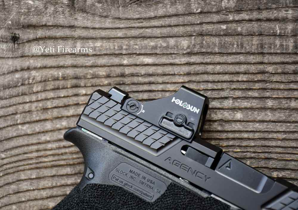 Agency Arms Glock 43x 9mm Cayman Monoport Ported W/ Holosun 507K & Surefire-img-11