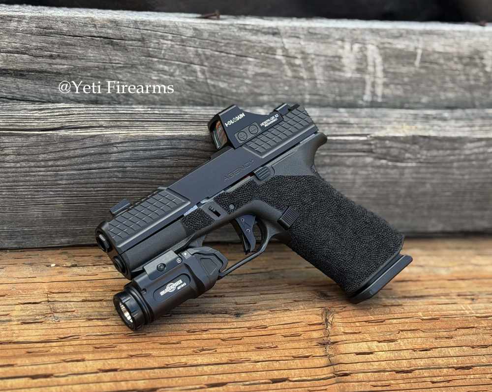 Agency Arms Glock 43x 9mm Cayman Monoport Ported W/ Holosun 507K & Surefire-img-4