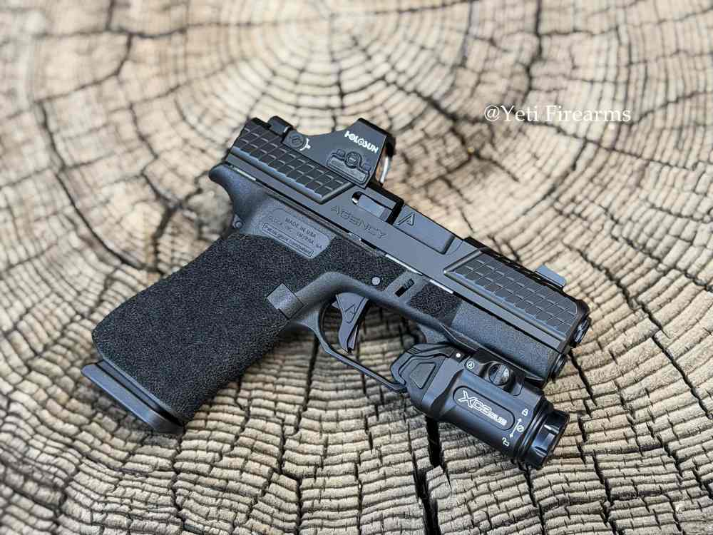 Agency Arms Glock 43x 9mm Cayman Monoport Ported W/ Holosun 507K & Surefire-img-3