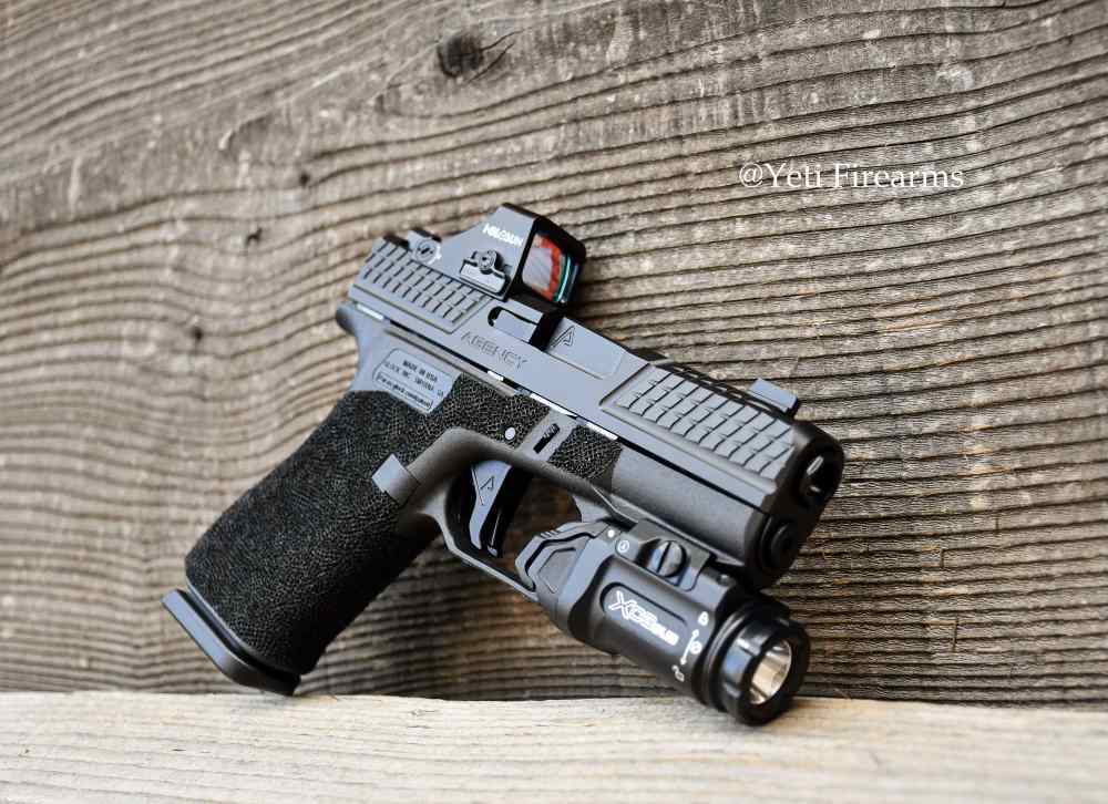 Agency Arms Glock 43x 9mm Cayman Monoport Ported W/ Holosun 507K & Surefire-img-7