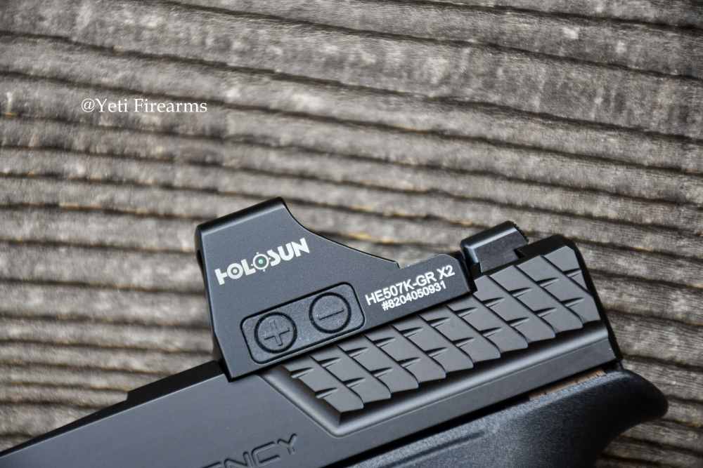 Agency Arms Glock 43x 9mm Cayman Monoport Ported W/ Holosun 507K & Surefire-img-10