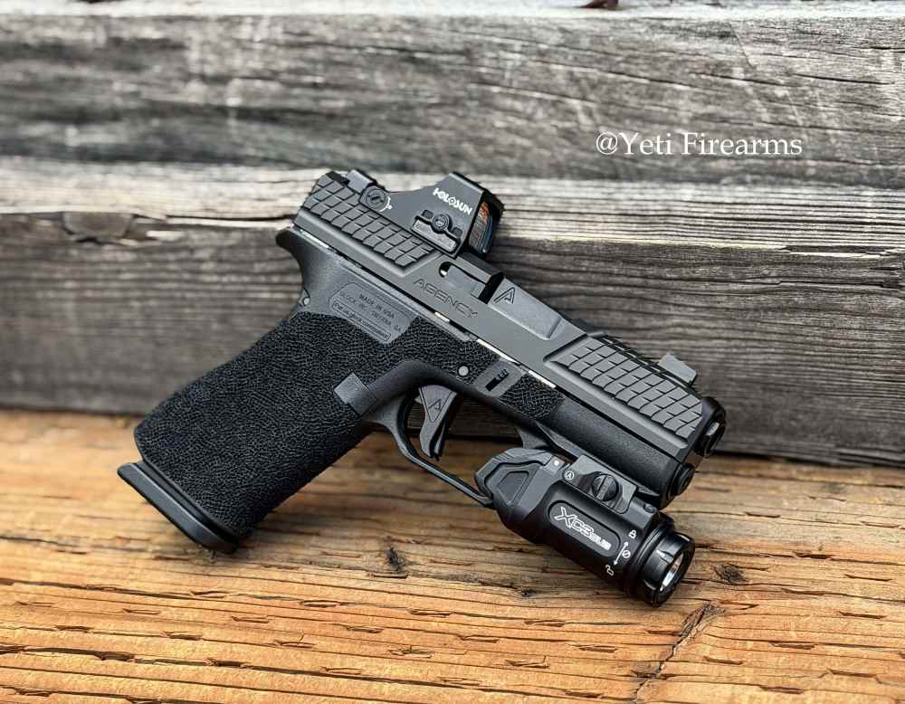 Agency Arms Glock 43x 9mm Cayman Monoport Ported W/ Holosun 507K & Surefire-img-5
