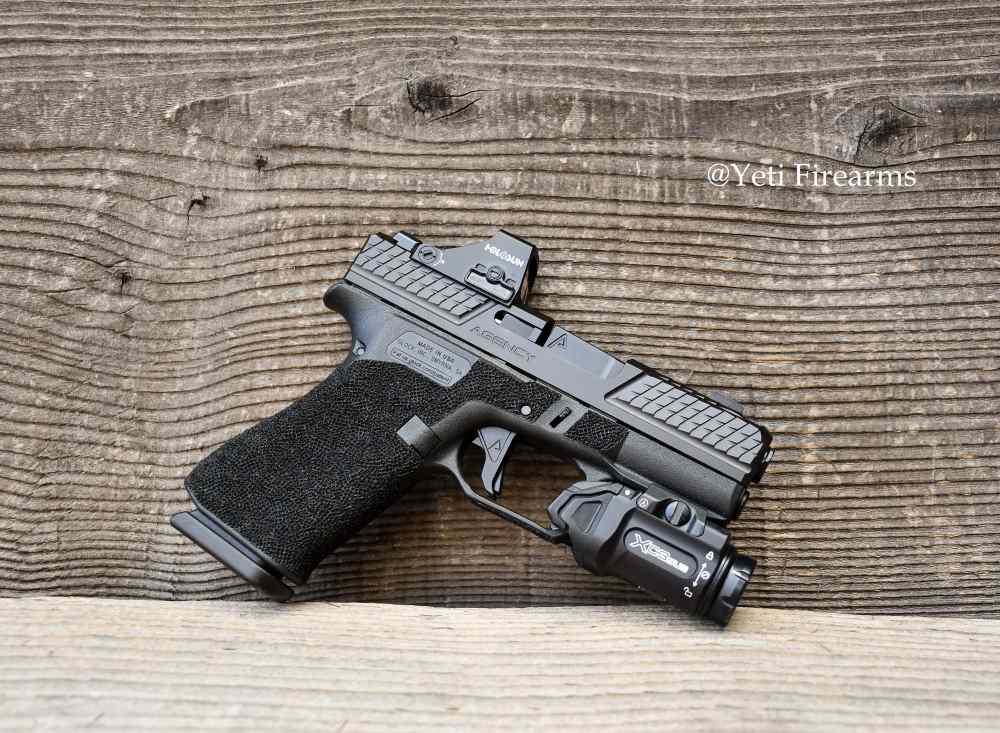 Agency Arms Glock 43x 9mm Cayman Monoport Ported W/ Holosun 507K & Surefire-img-9
